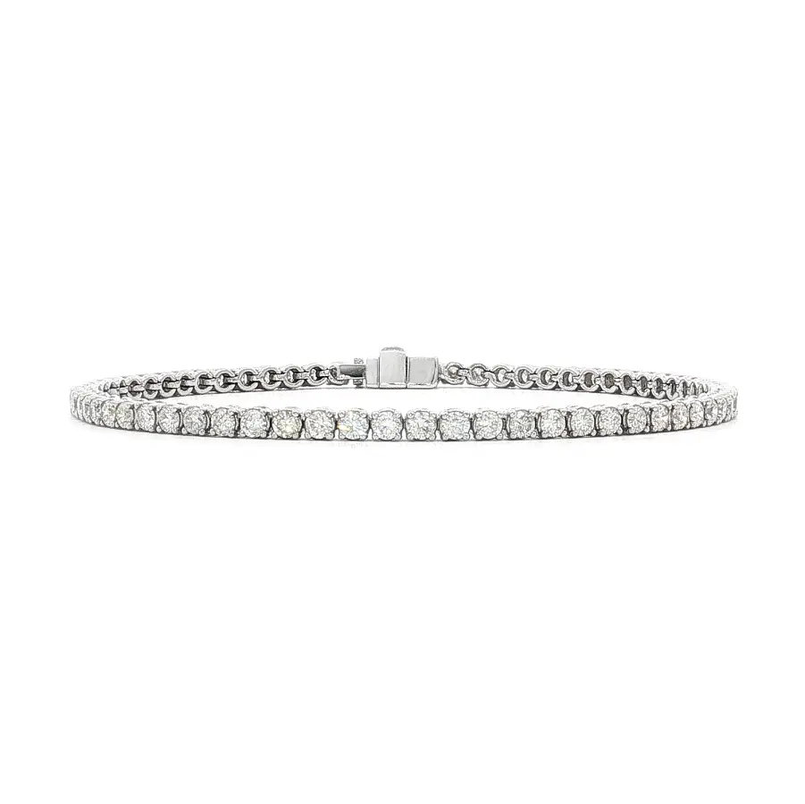White Gold Diamond Tennis Bracelet