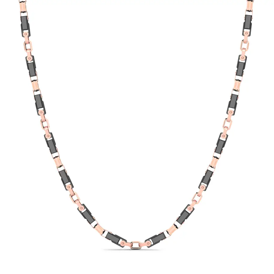 Zancan Ceramikgold Gold Necklace KC061R-N-60