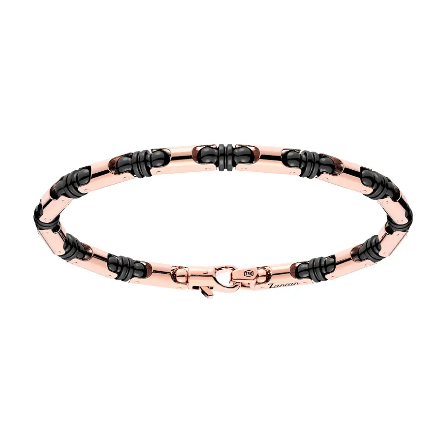 Zancan Ceramikgold KB052R-N Gold Bracelet