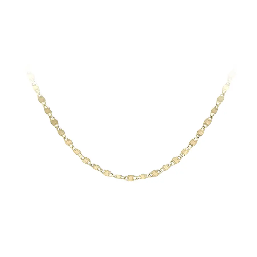 Gold Faceted Chain