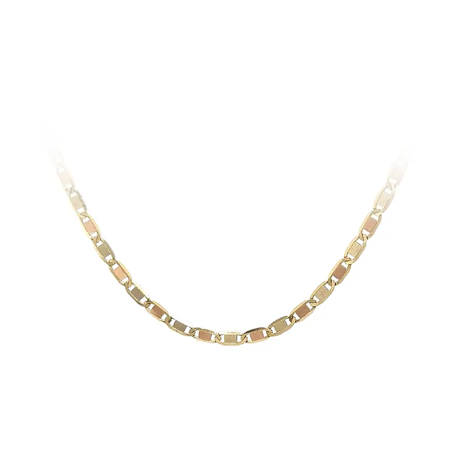 Gold Razor Link Chain