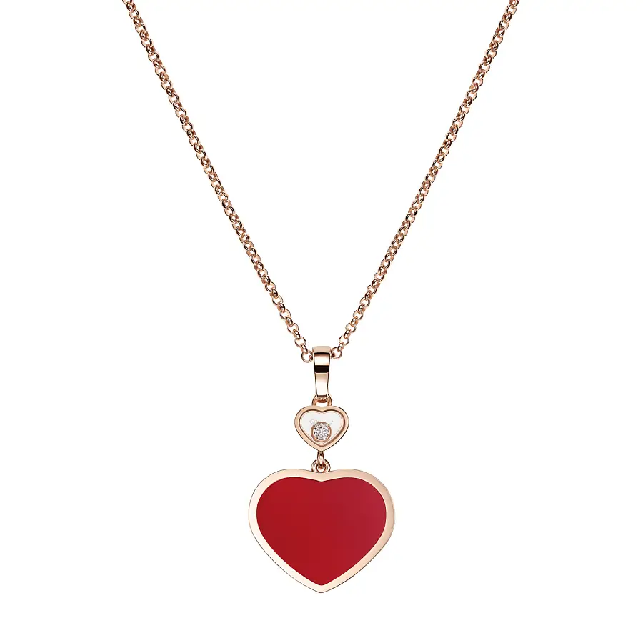 Chopard Happy Hearts Gold Necklace 797482-5820