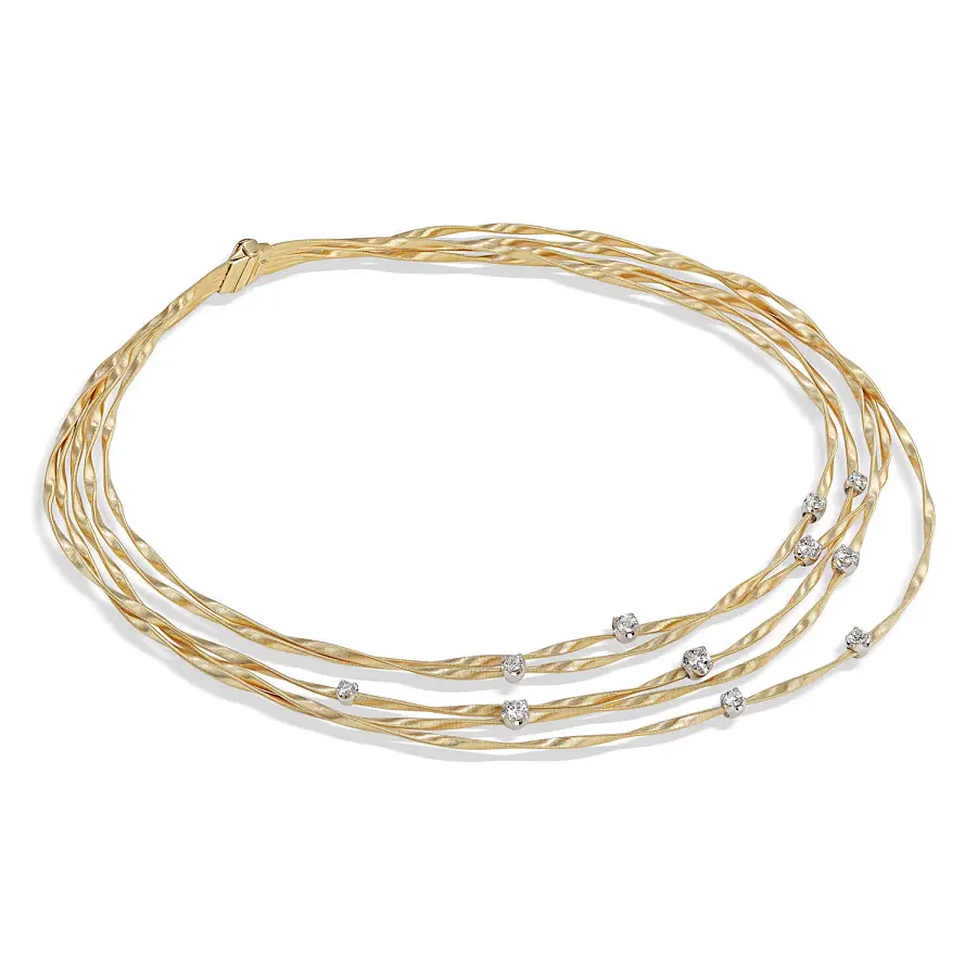 Gold Marco Bicego Marrakech Necklace CG340-B8 YW
