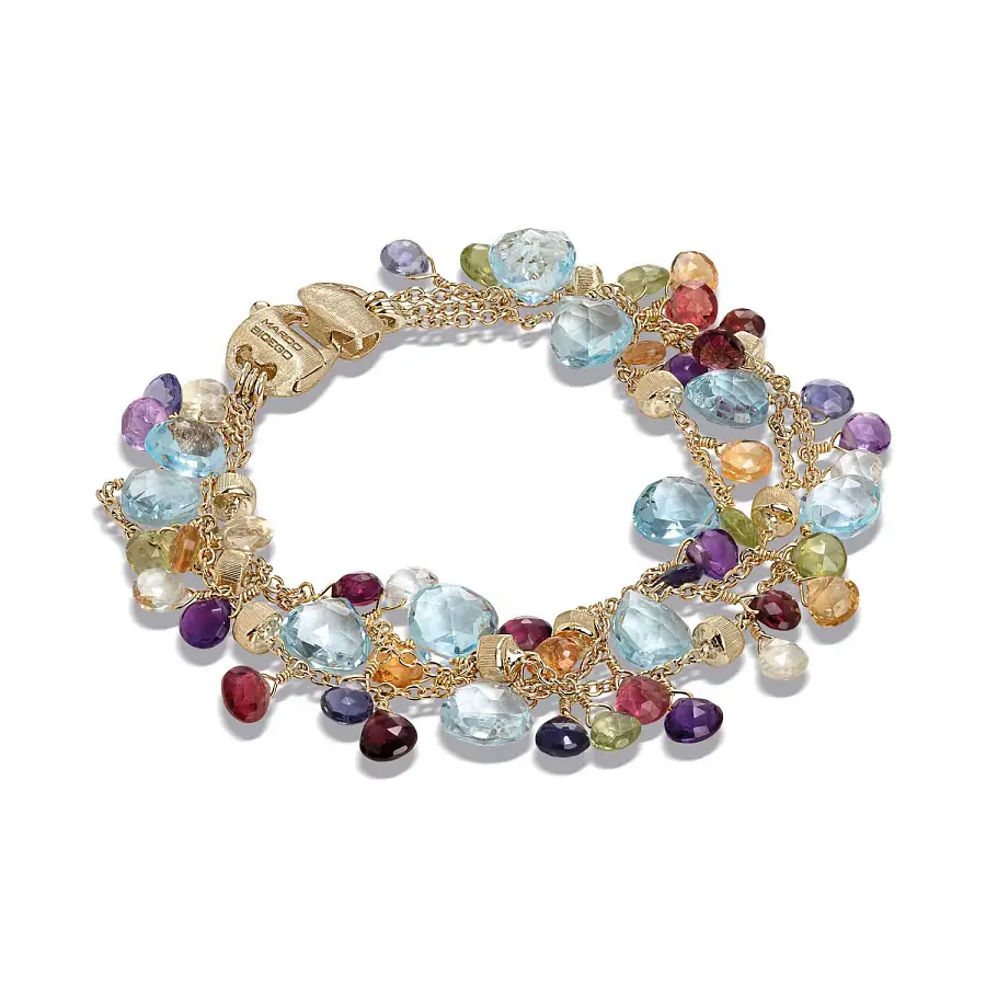Gold Bracelet Marco Bicego Paradise BB2593 MIX01T Y