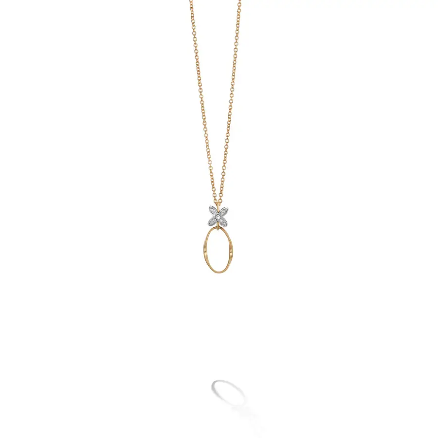 Gold Pendant Marco Bicego Marrakech Onde CG830 B3 YW