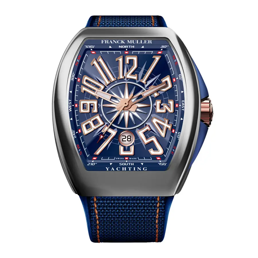 Franck Muller Vanguard Yachting V 45 SC DT YACHT STG (BL)