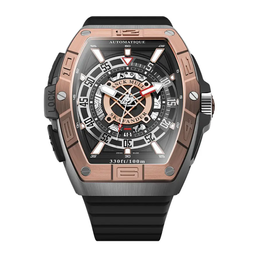 Franck Muller Suitcase SKF 46 DV SC DT TT BR 5N TT