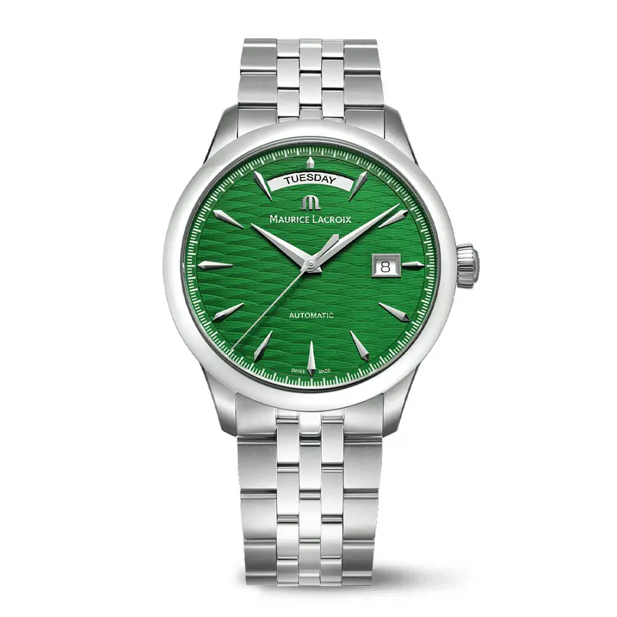 Maurice Lacroix 1975 Automatic Vagues Du Jura Green 756058-SS002-630-1