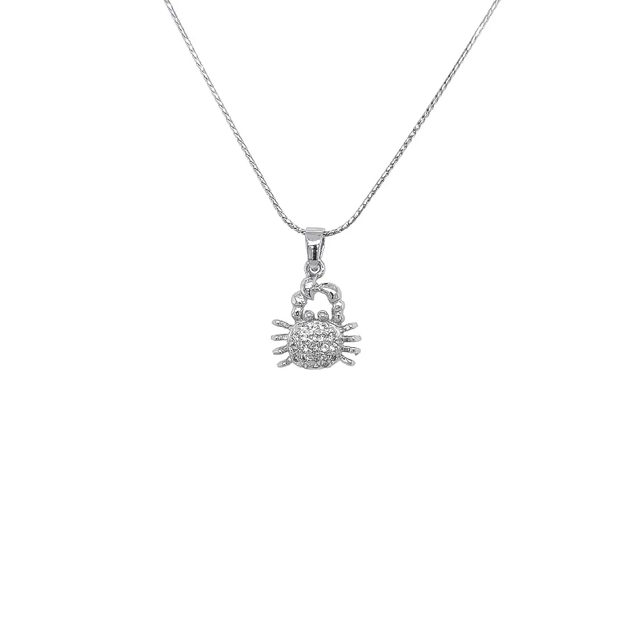 Pendant Changing of the Crab from White Gold