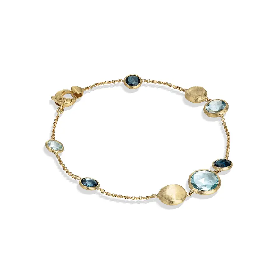 Gold Bracelet Marco Bicego Jaipur Color BB1485 MIX725 Y 02