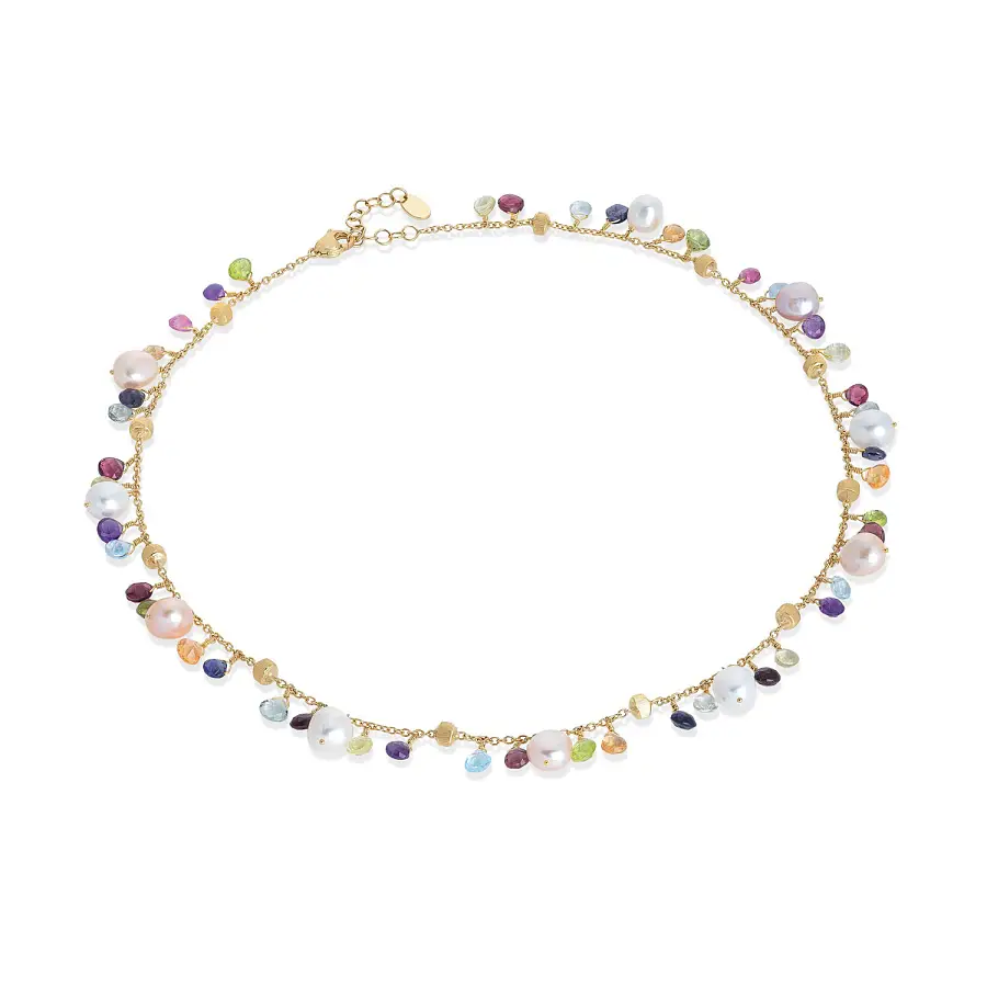 Gold Necklace Marco Bicego Paradise CB2584-E MIX114 Y 02