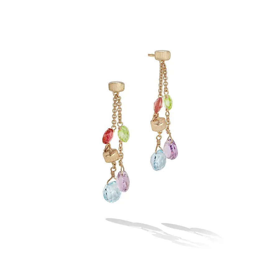 Gold Earrings Marco Bicego Paradise OB914 MIX01 Y 02