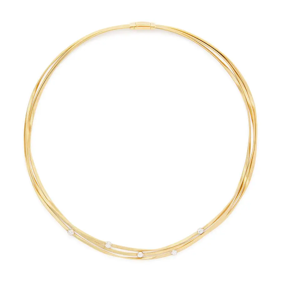 Gold Necklace Marco Bicego Marrakech CG848_B8 YW M5