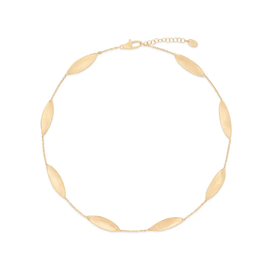 Gold Necklace Marco Bicego Lunaria Twist CB2896 Y 02
