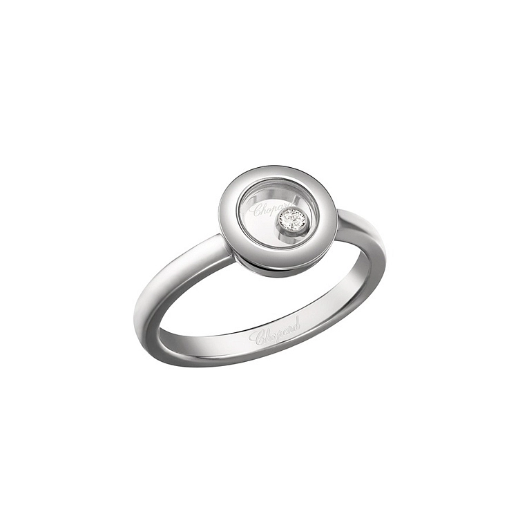 Gold Ring Chopard Happy Diamonds 82A017-1111