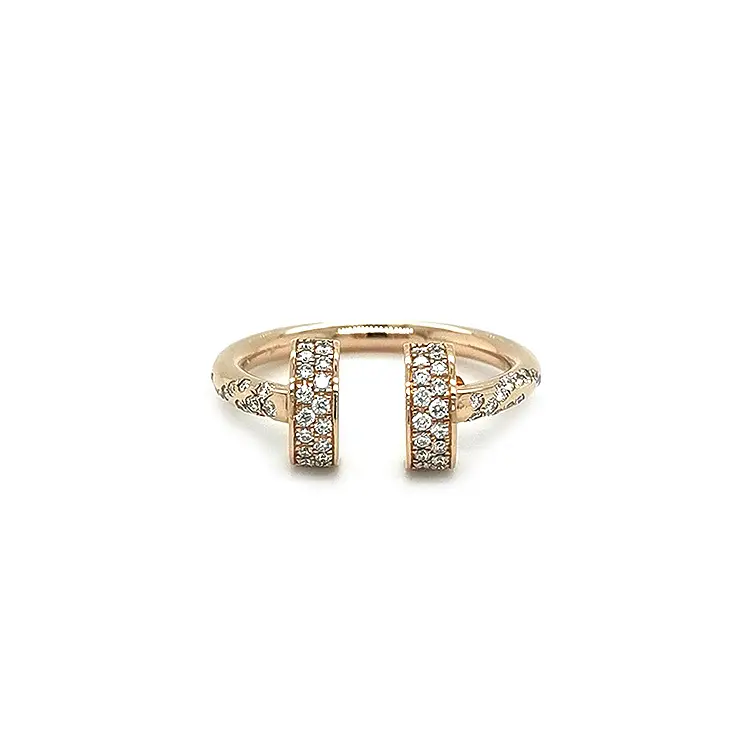 Gold Ring with Diamonds