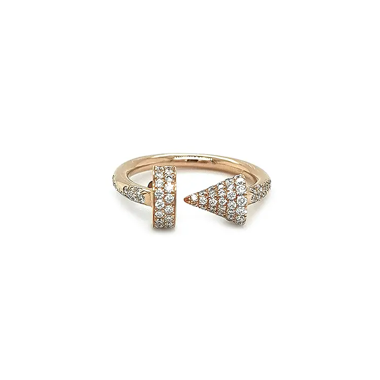 Gold Ring with Diamonds