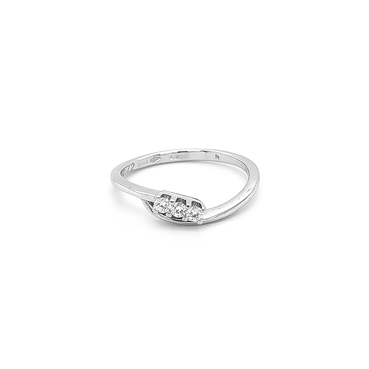 Gold Ring with Diamonds