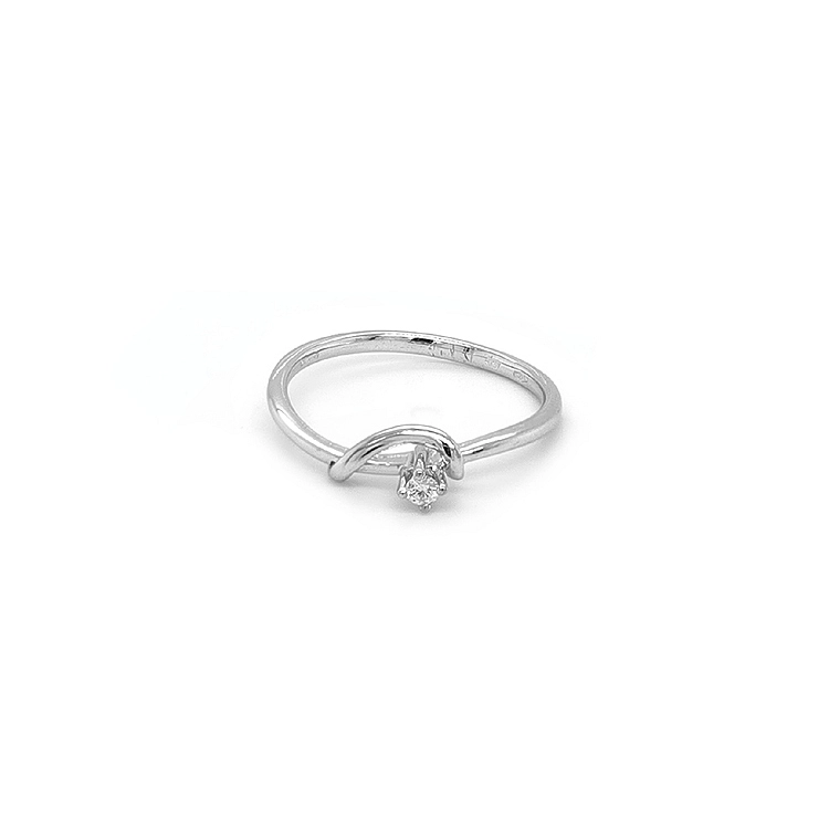 Gold Ring with Diamond
