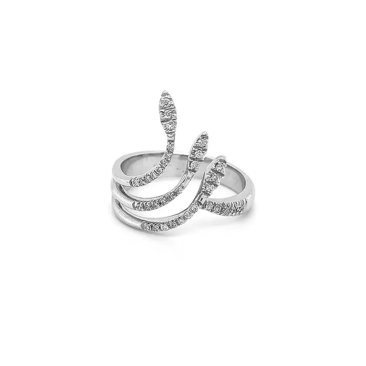 Gold Ring with Diamonds