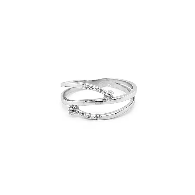 Gold Ring with Diamonds