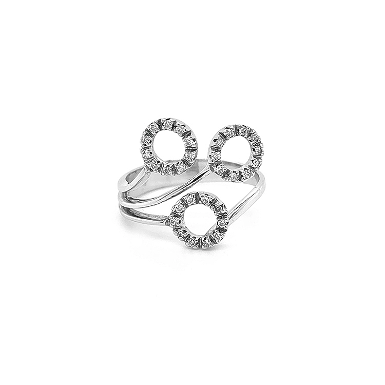 Gold Ring with Diamonds