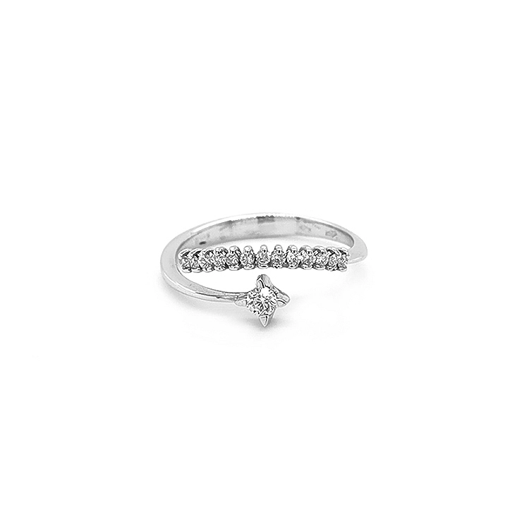 Gold Ring with Diamonds