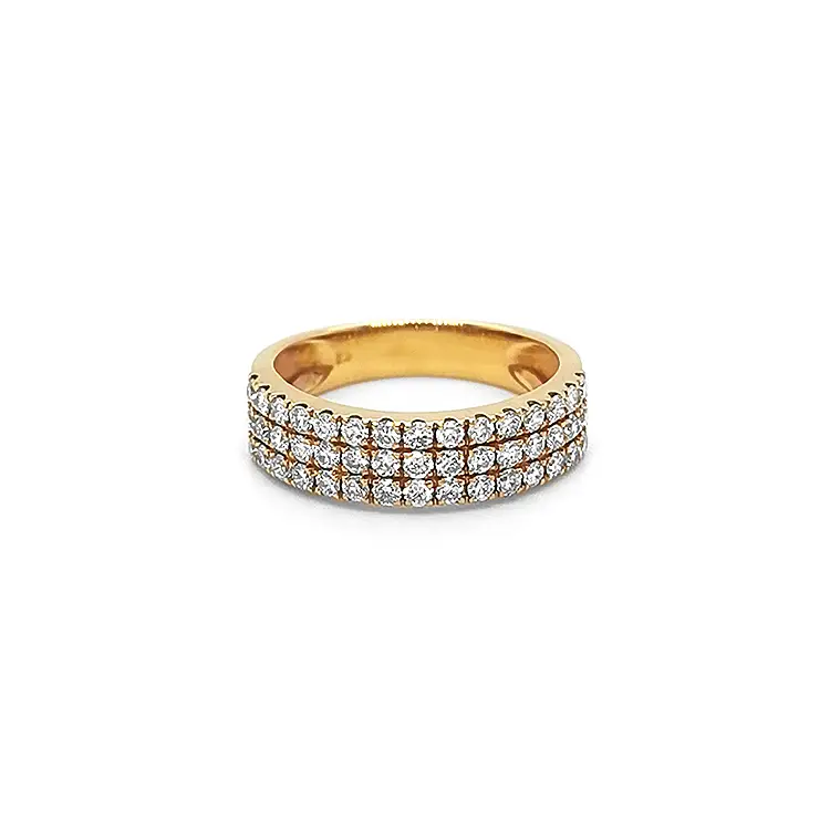 Gold Ring with Diamonds