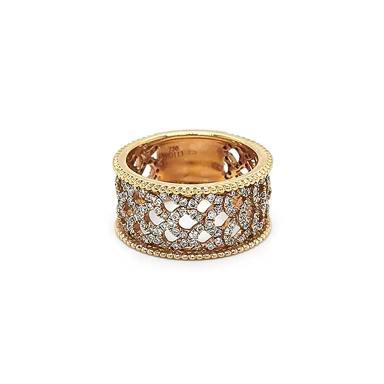 Gold Ring with Diamonds