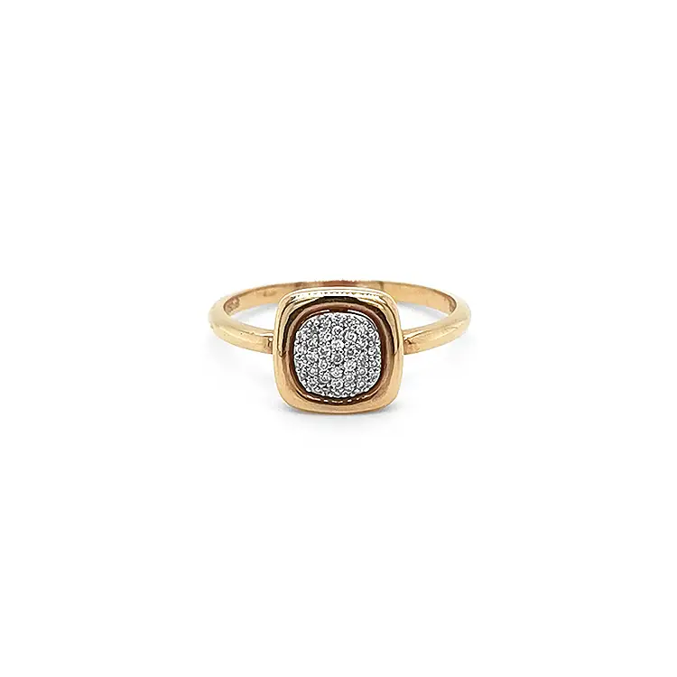 Gold Ring with Diamonds