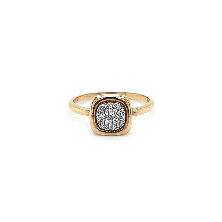 Gold Ring with Diamonds