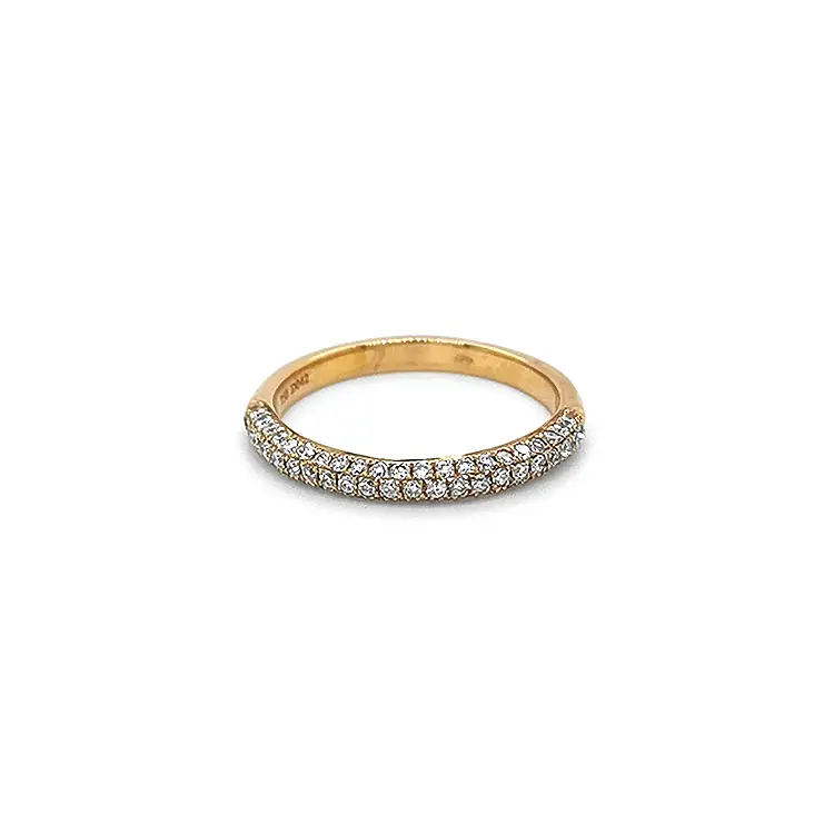 Gold Ring with Diamonds
