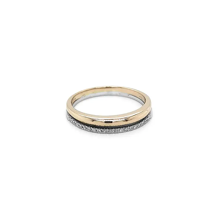 Gold Ring with Diamonds