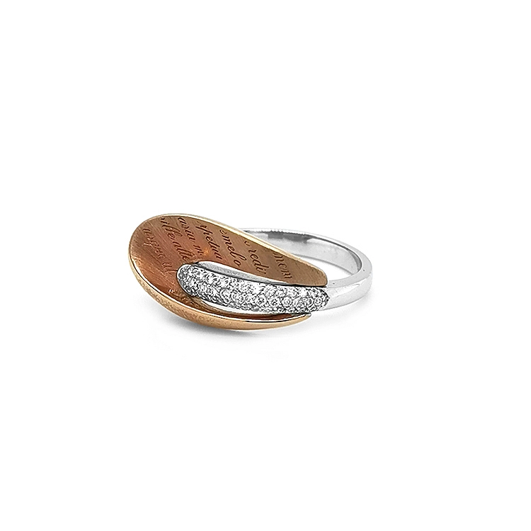 Gold Ring with Diamonds