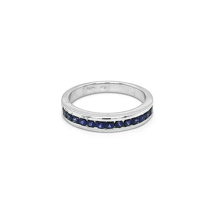 Gold Ring with Sapphires