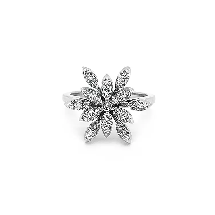 Gold Ring with Diamonds