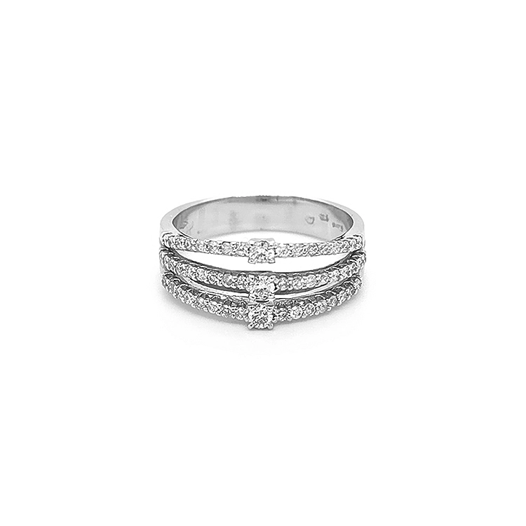 Gold Ring with Diamonds