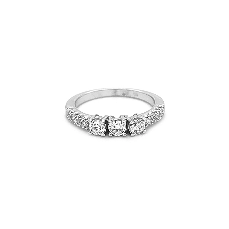 Gold Ring with Diamonds