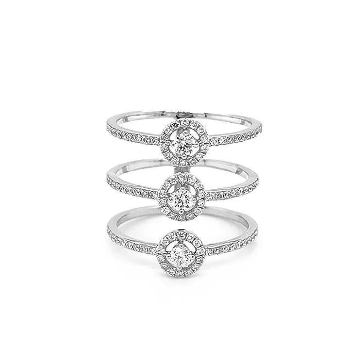 Gold Ring with Diamonds