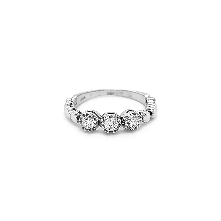 Gold Ring with Diamonds