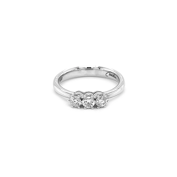 Gold Ring with Diamonds