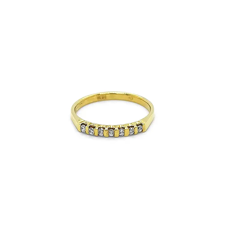 Gold Ring with Diamonds