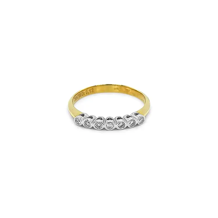 Gold Ring with Diamonds