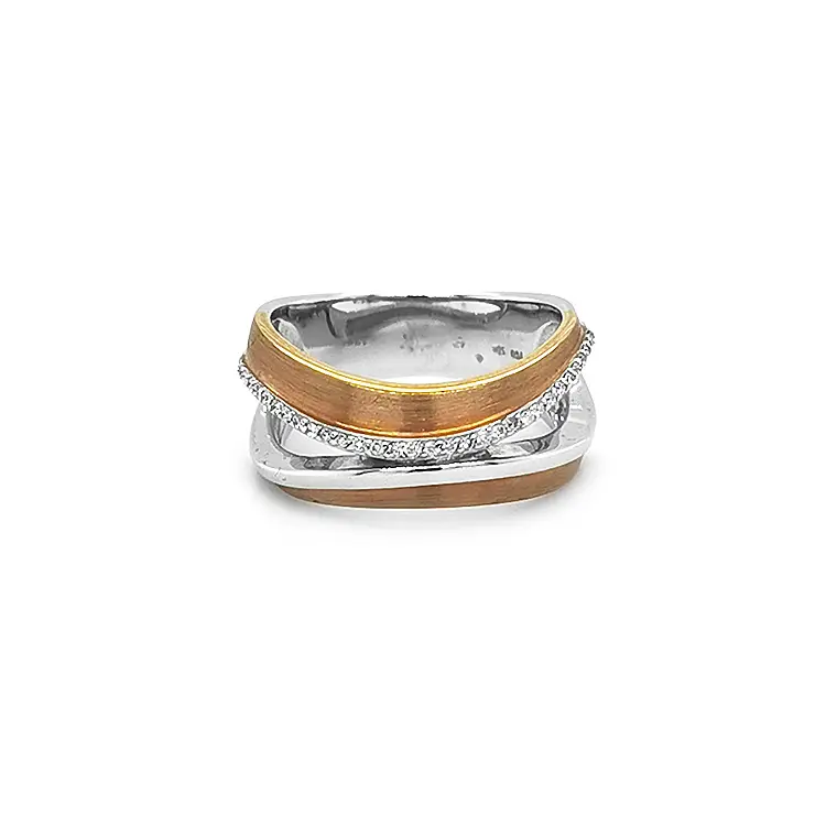 Gold Ring with Diamonds