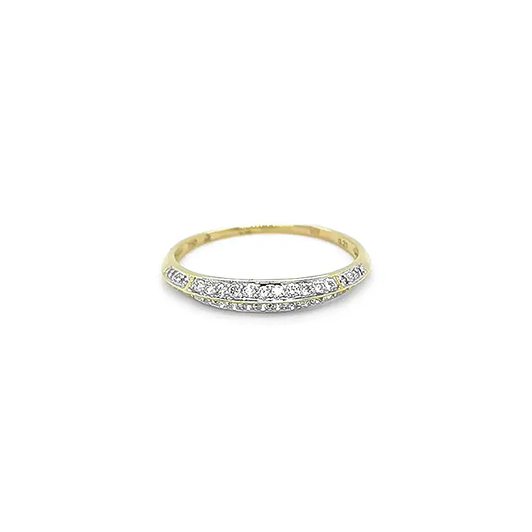Gold Ring with Diamonds