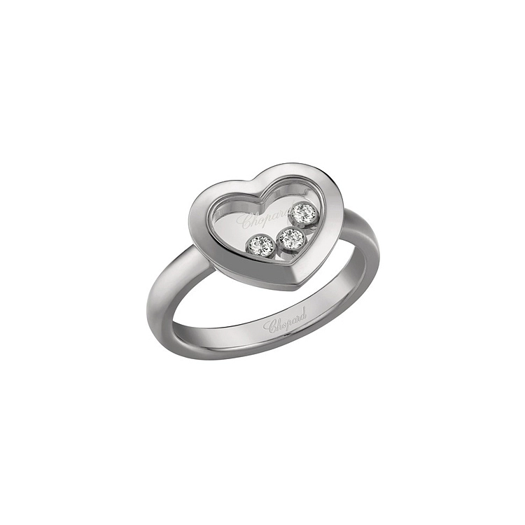 Gold Ring Chopard Happy Diamonds 82A611-1115