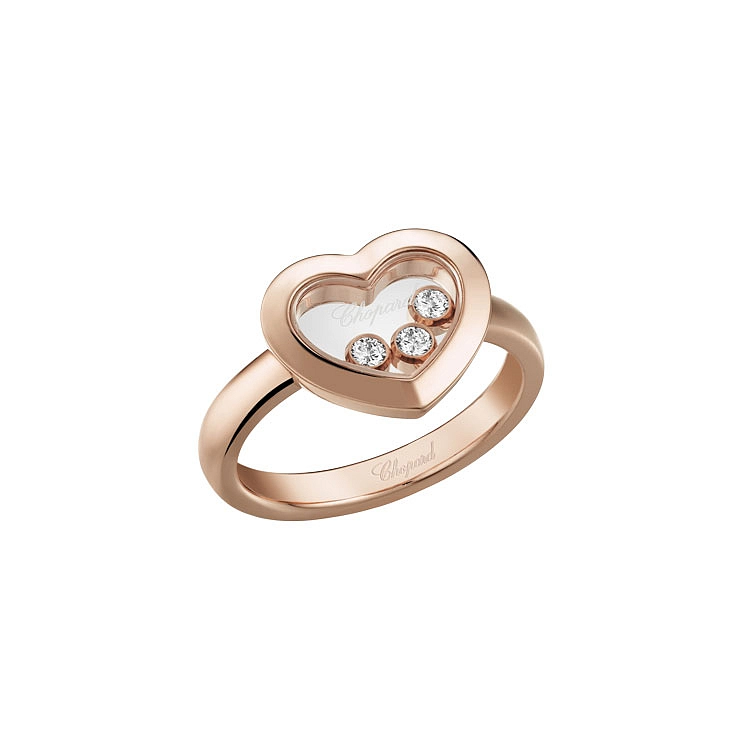 Gold Ring Chopard Happy Diamonds 82A611-5110