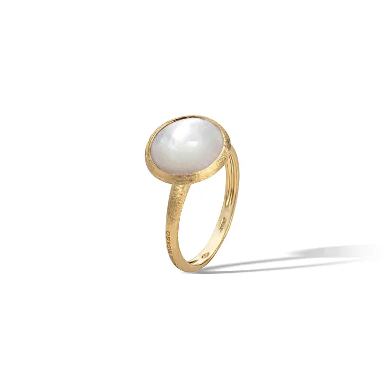 Gold Ring Marco Bicego Jaipur with Pearl