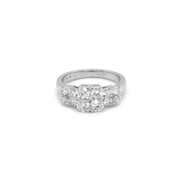 Gold Ring with Diamonds