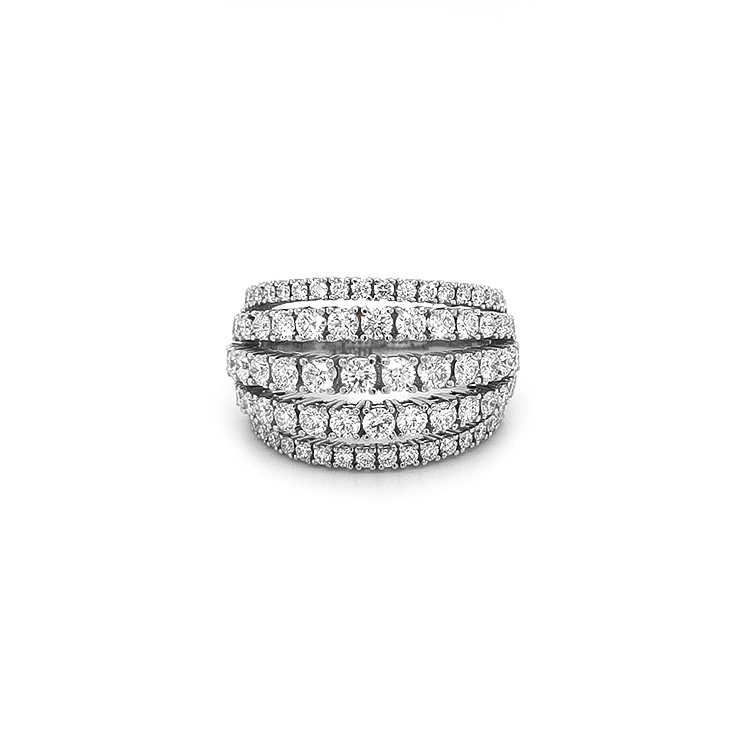 Gold Ring with Diamonds